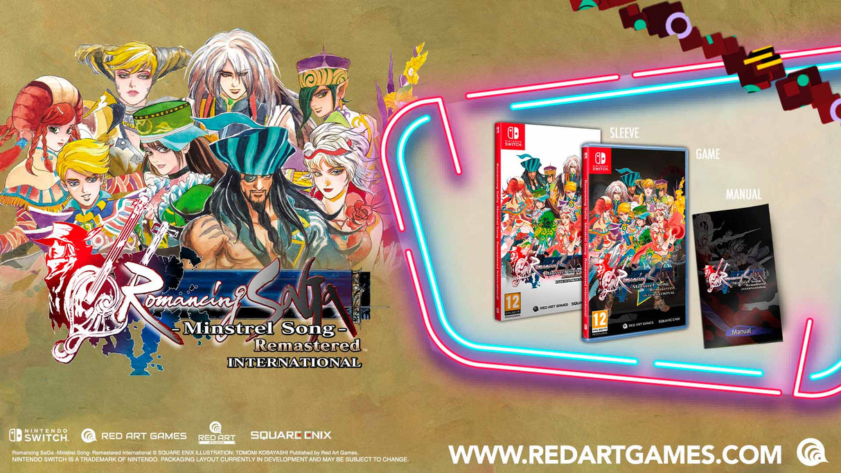 Romancing SaGa - Minstrel Song - Remastered International (Switch)
