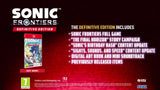 Sonic Frontiers Definitive Edition (Switch 2)