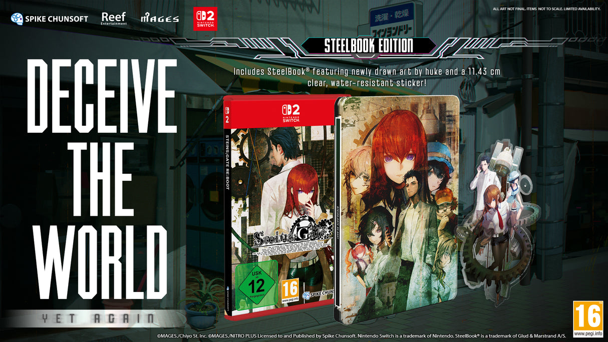 STEINS;GATE RE:BOOT Steelbook Edition (Switch 2)