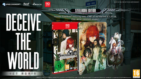 STEINS;GATE RE:BOOT Steelbook Edition (Switch 2)