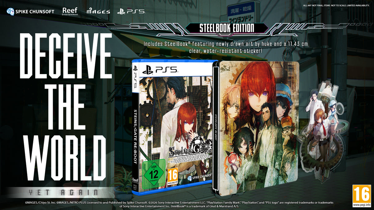 STEINS;GATE RE:BOOT Steelbook Edition (PS5)