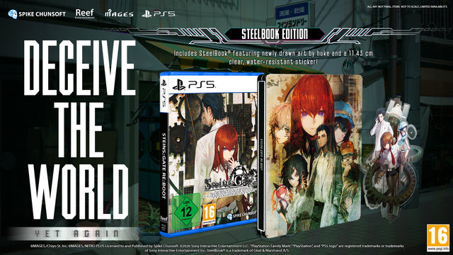 STEINS;GATE RE:BOOT Steelbook Edition (PS5)