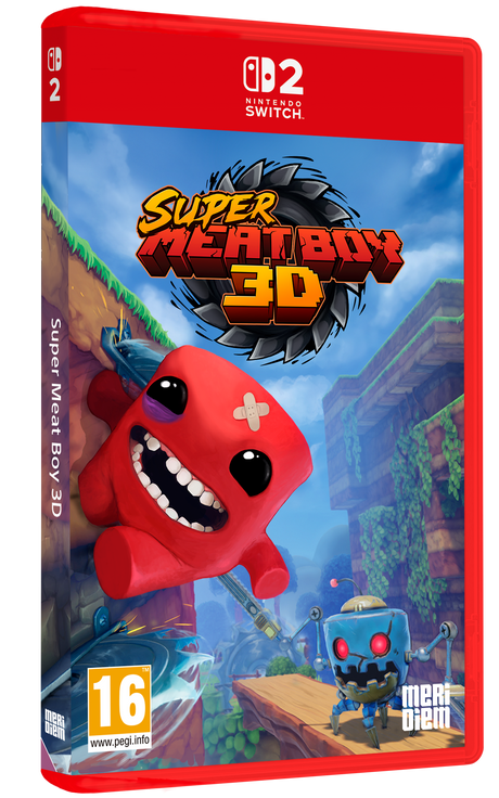Super Meat Boy with FREE Pin Badge (Switch 2)