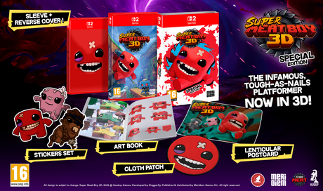 Super Meat Boy - Special Editon with FREE Pin Badge (Switch 2)