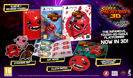 Super Meat Boy - Special Edition with FREE Pin Badge  (PS5)