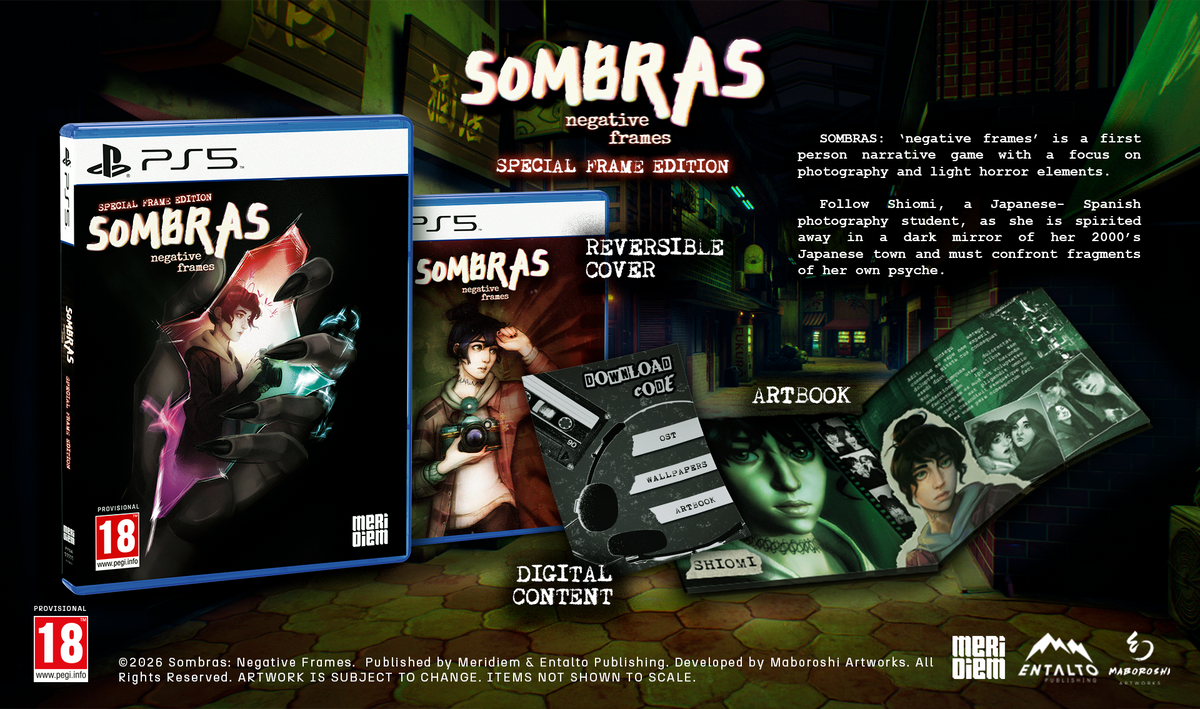 Sombras: Negative Frames - Special Edition (PS5)