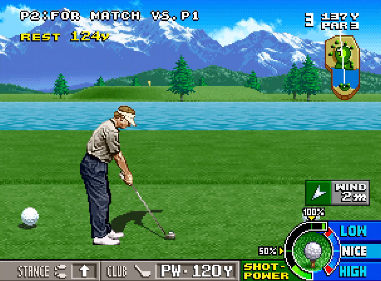 Big Tournament Golf (NEOGEO AES+)