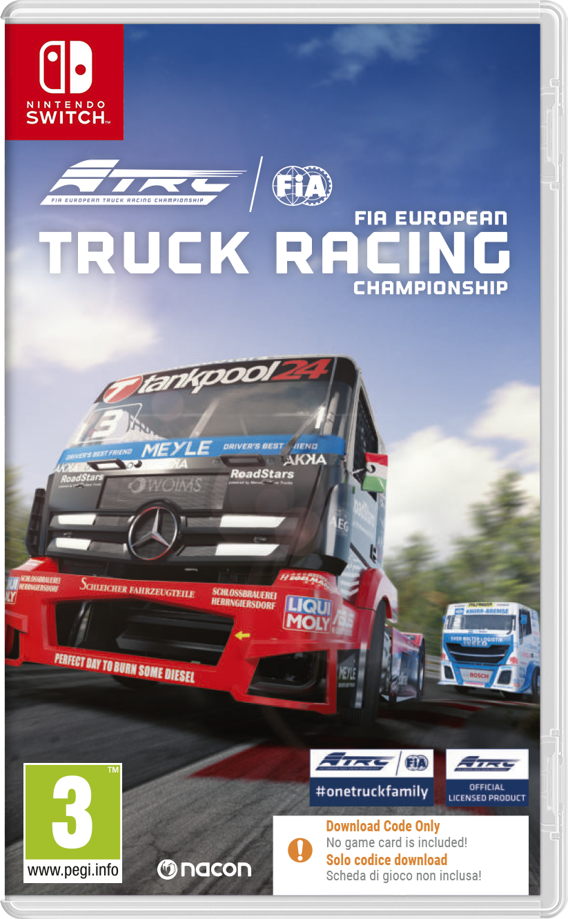 FIA European Truck Racing Championships [Code in a Box] (Switch)