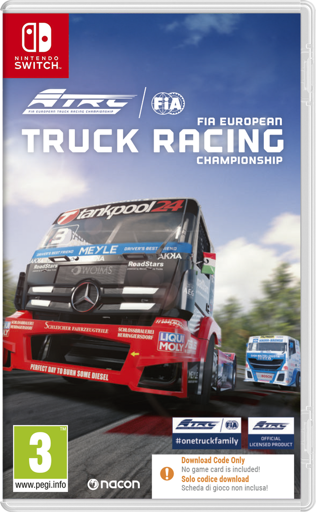 FIA European Truck Racing Championships [Code in a Box] (Switch)