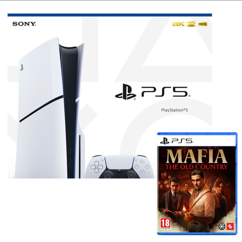PlayStation 5 Console with Mafia: The Old Country (PS5)