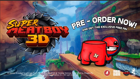 Super Meat Boy with FREE Pin Badge (Switch 2)