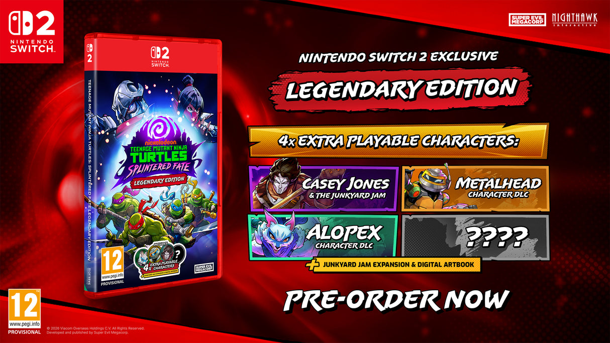 Teenage Mutant Ninja Turtles: Splintered Fate - Legendary Edition (Switch 2)