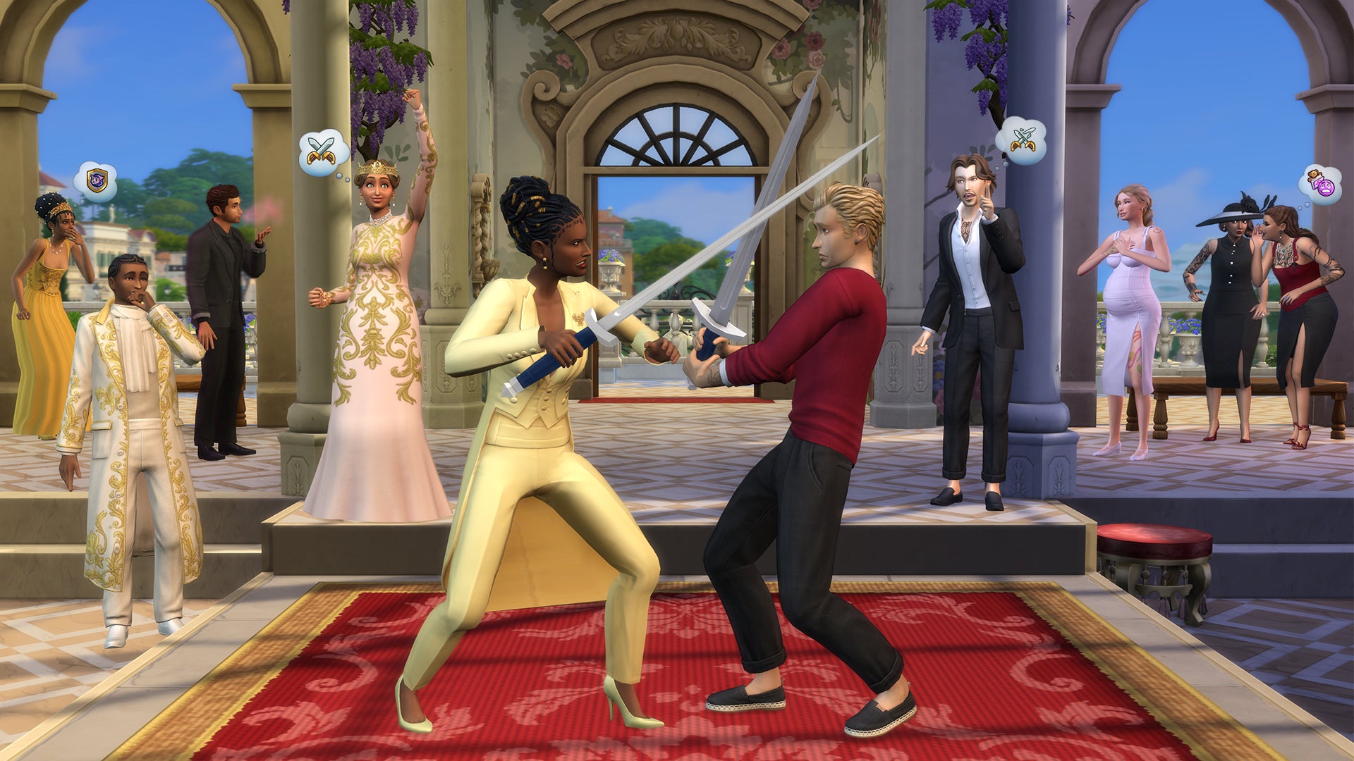 The Sims 4™: Royalty & Legacy Expansion Pack [Code In A Box] (PC)