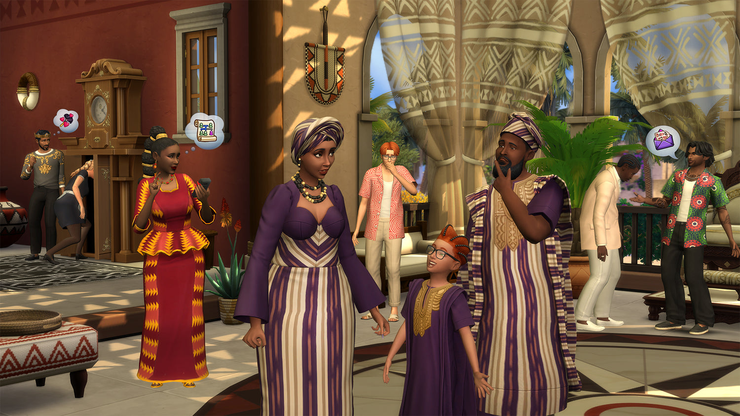 The Sims 4™: Royalty & Legacy Expansion Pack [Code In A Box] (PC)