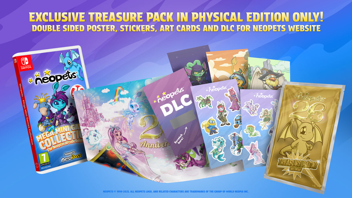 Neopets - Mega Mini Games Collection Day 1 Edition (Switch)