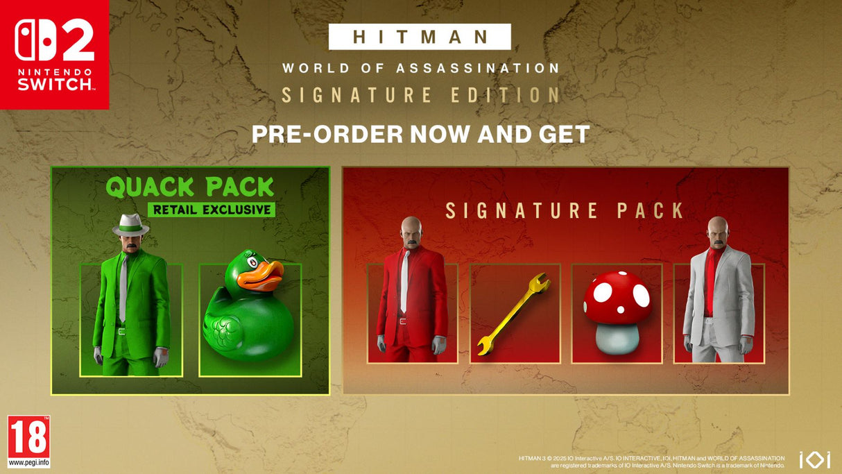 Hitman World of Assassination - Signature Edition (Switch 2)