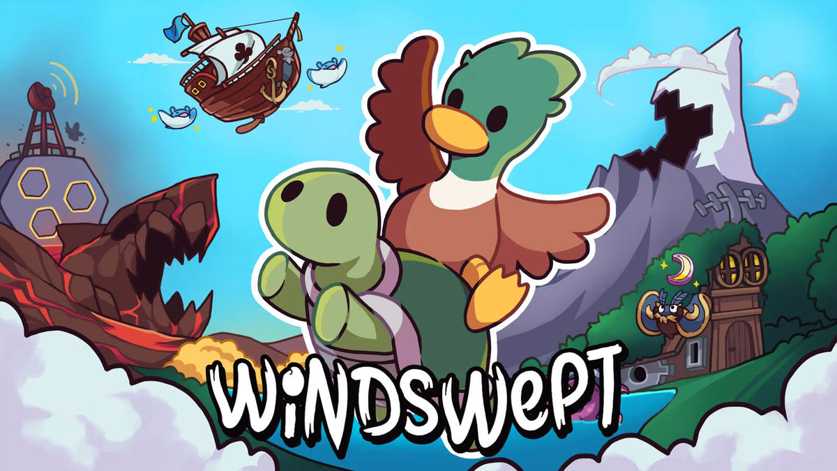 Windswept video game artwork - published by Curveball Games