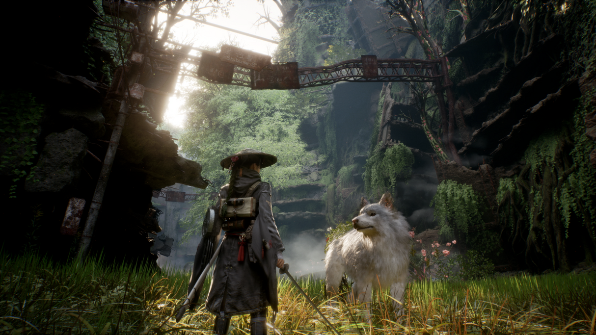 Emma and Koo within the forests of Japan 4026 - Beast of Reincarnation