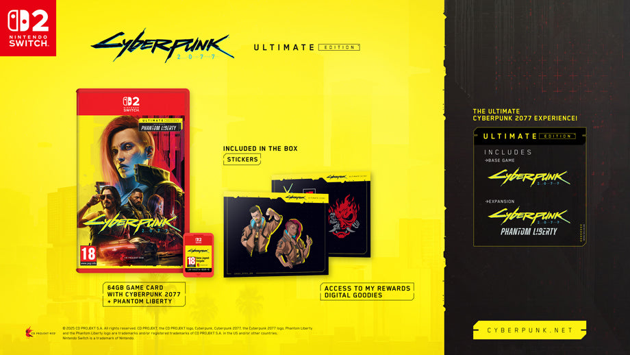 Cyberpunk 2077: Ultimate Edition (Switch 2)