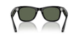 RAY-BAN META WAYFARER GLASSES - MATTE BLACK/GRAPHITE GREEN (RW4008)