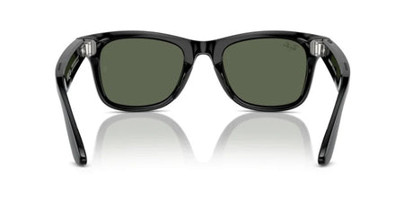 RAY-BAN META WAYFARER GLASSES - MATTE BLACK/GRAPHITE GREEN (RW4008)