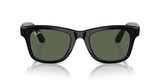 RAY-BAN META WAYFARER GLASSES - MATTE BLACK/GRAPHITE GREEN (RW4008)
