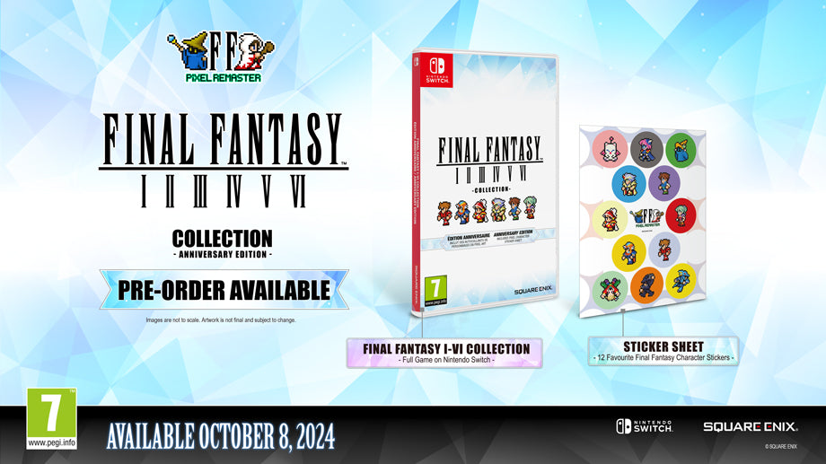 Final Fantasy I-VI Collection Anniversary Edition (Switch)
