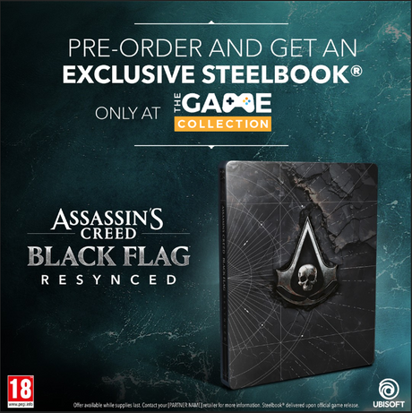 Assassins Creed Black Flag Resynced with TGC Exclusive Steelbook (PS5)