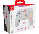 PDP Afterglow Wave Wireless Controller for Nintendo Switch - White (Switch)