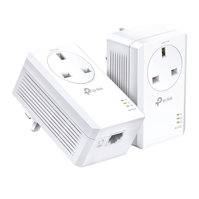 TP-Link AV1000 Gigabit Passthrough Powerline Starter Kit