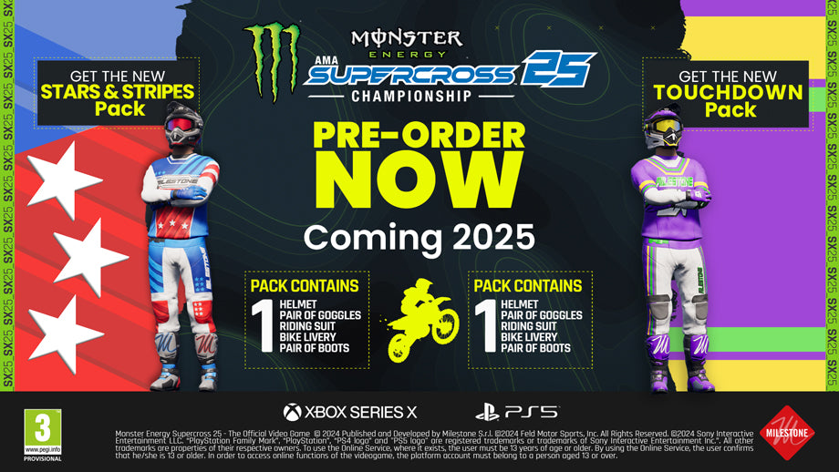 Monster Energy Supercross 25 - The Official Videogame Day One Edition (Xbox Series X)