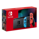 Nintendo Switch Console - Neon Red and Neon Blue (Longer Battery Life) (Switch)