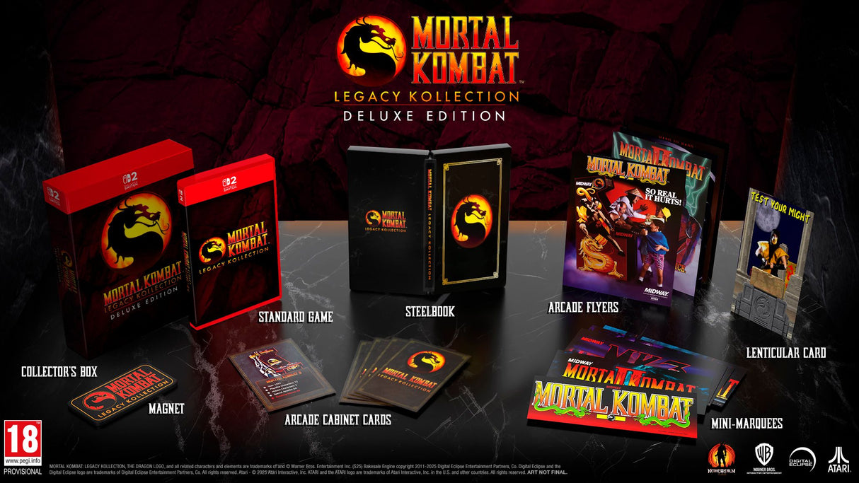 Mortal Kombat: Legacy Kollection - Deluxe Edition (Switch 2)