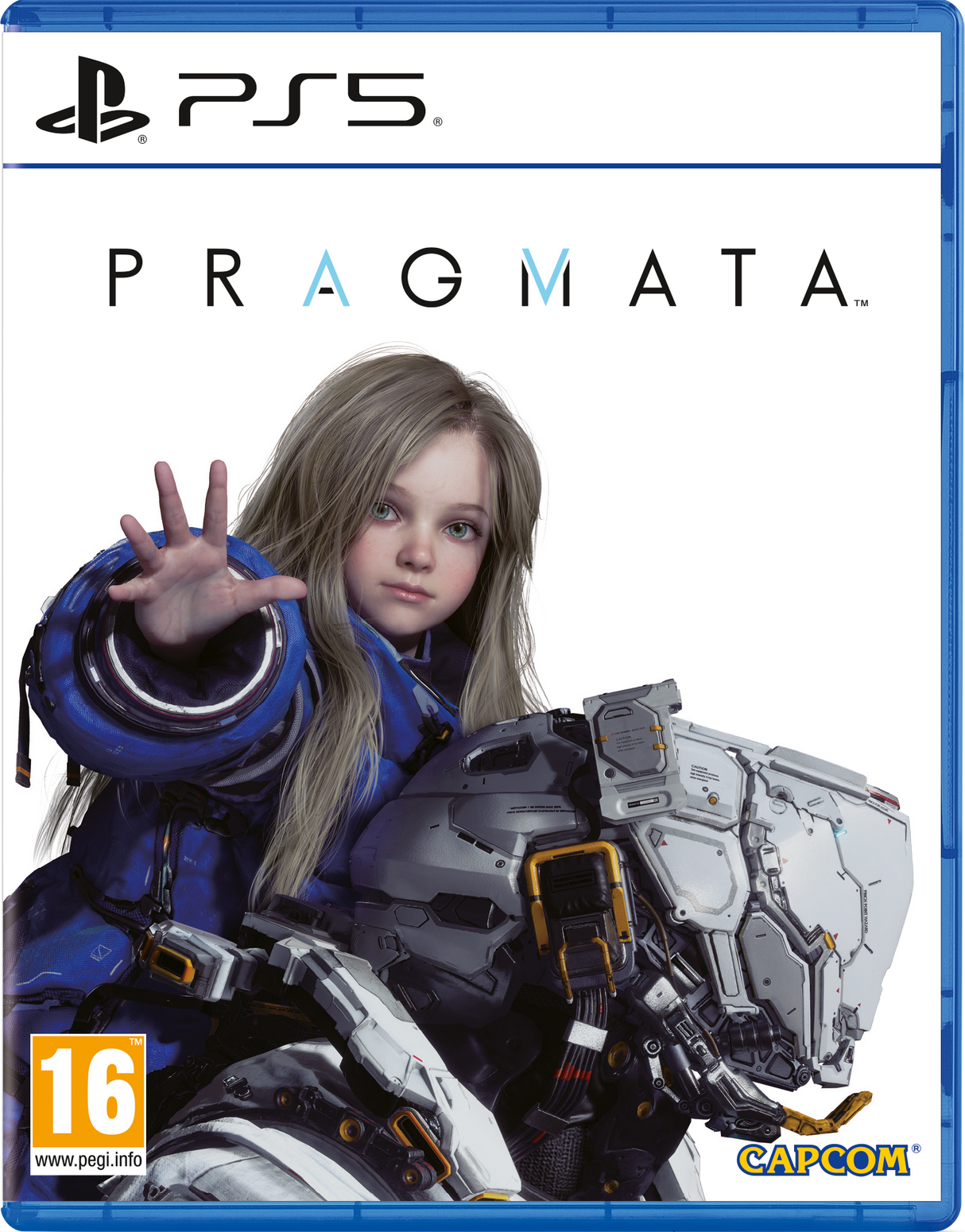 Pragmata PS5 physical game box