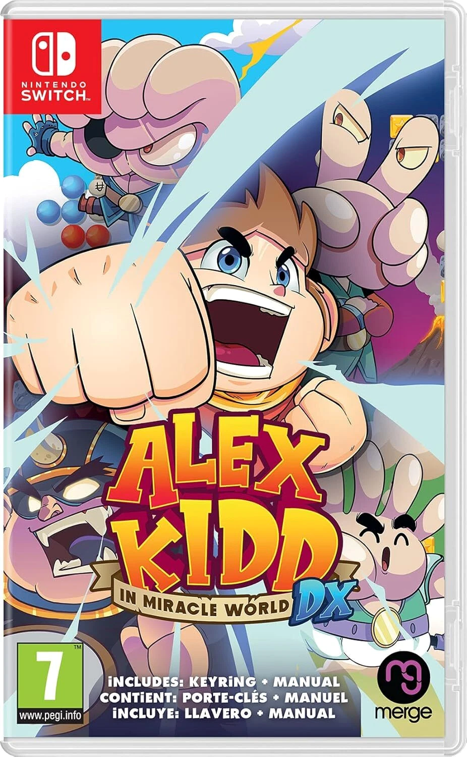 Alex Kidd In Miracle World DX [Code In A Box] (Switch)