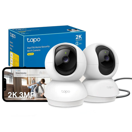 TP Link Tapo Pan/Tilt Home Security WiFi Camera