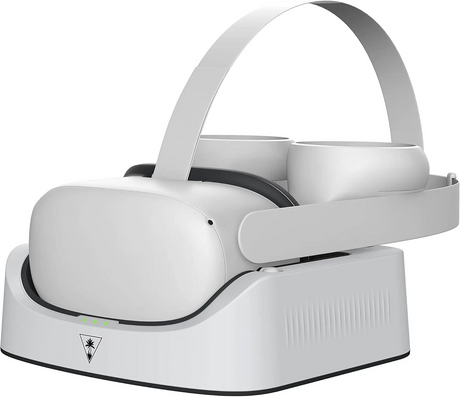 Turtle Beach Fuel VR Charger for Meta Quest 2 - Grey
