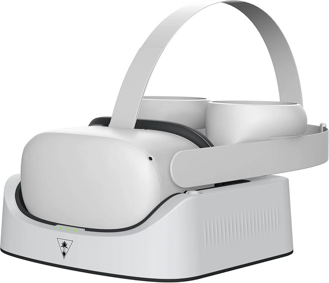 Turtle Beach Fuel VR Charger for Meta Quest 2 - Grey