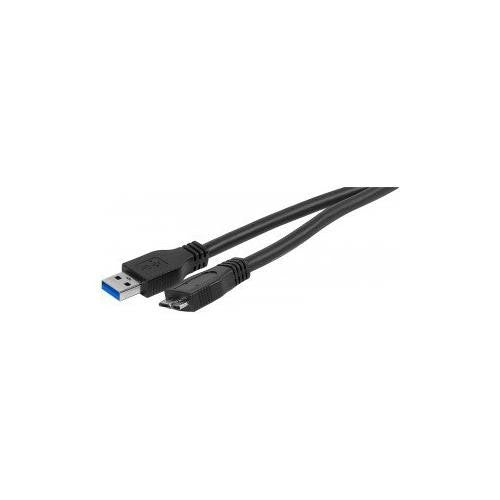 USB 3.0 A to Micro B Black Cable 5m