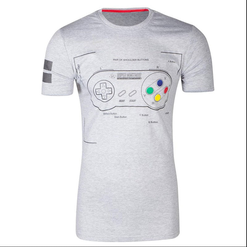 SNES Controller Super Power T-Shirt - Extra Extra Large