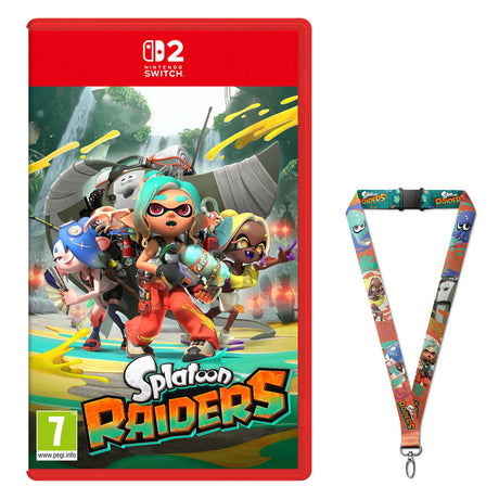 Splatoon Raiders with FREE Lanyard (Switch 2)