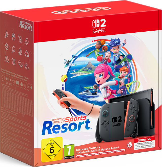Nintendo Switch 2 and Nintendo Switch Sports Resort Bundle (Switch 2)