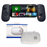 BACKBONE One Mobile Gaming Controller for iPhone (Lightning) - Black with Carrying Case