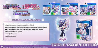 Hyperdimension Neptunia Re;Birth Series (1-3) Triple Pack (PS4)