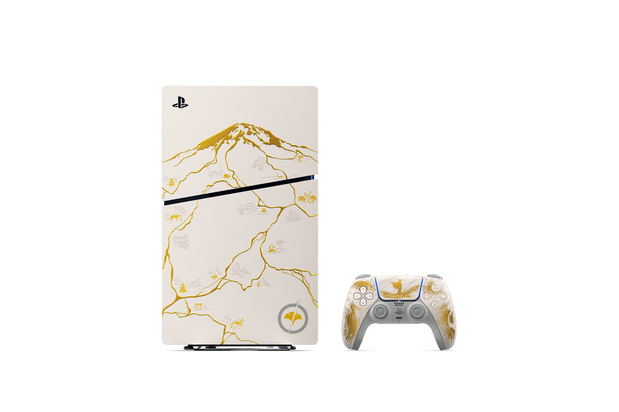 PlayStation 5 Console – Ghost of Yōtei Gold Limited Edition Bundle (PS5)