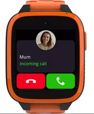 Xplora XGO3 1.3" TFT 4G Smartwatch - Orange
